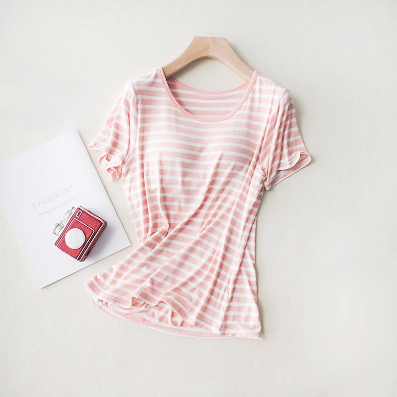 All Day Comfort Stripe Tee