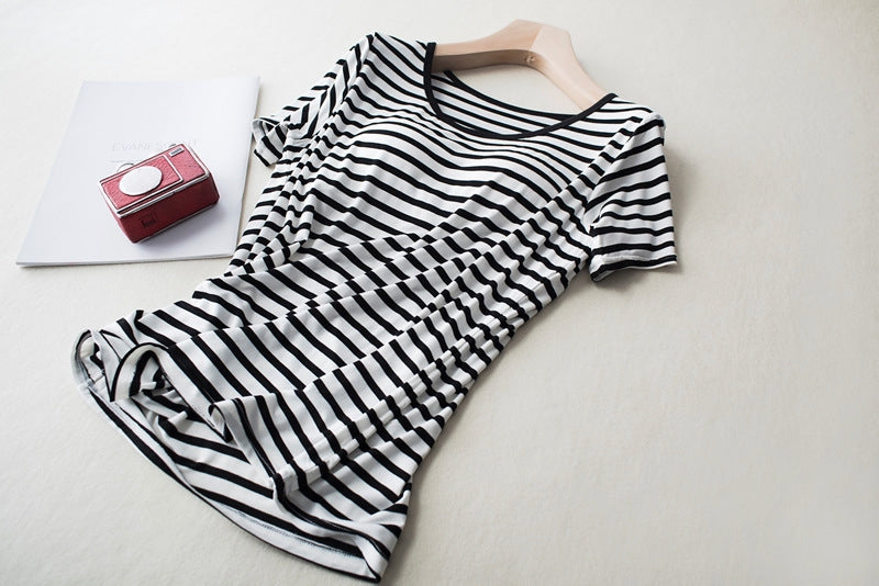 All Day Comfort Stripe Tee