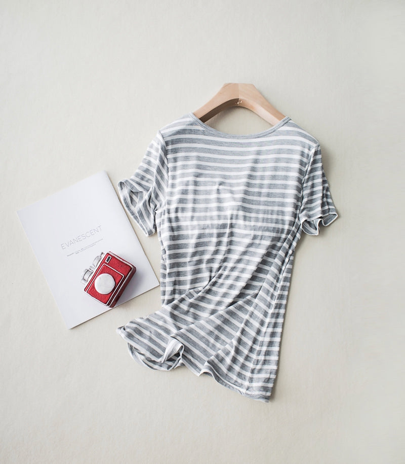 All Day Comfort Stripe Tee