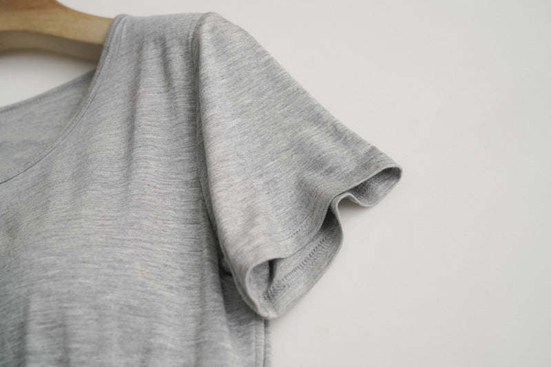 Tee Hee - Melange Grey