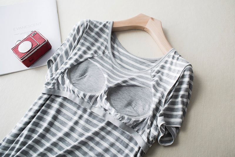 All Day Comfort Stripe Tee